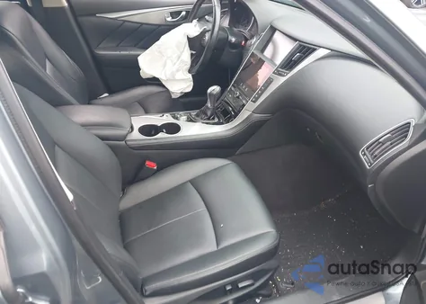 2015 Infiniti Q50 Premium из США, поврежденный, VIN JN1BV7AR1FM412691